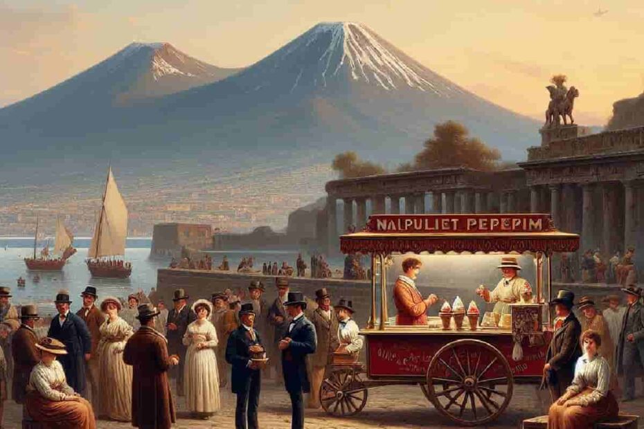 Napoli: la storia del gelato e del cono